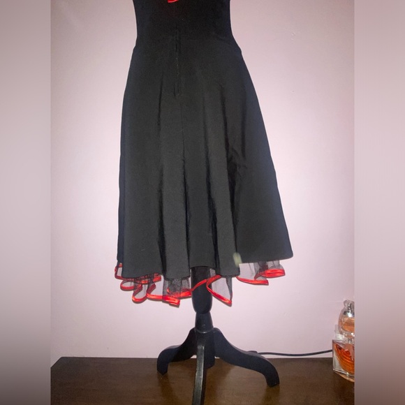 TABOO Women’s Black Midi Dress Size Medium (#bundle&save) - Picture 8 of 15